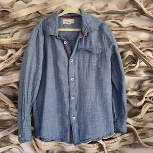 Peek Boys Button Down - Size 6/7